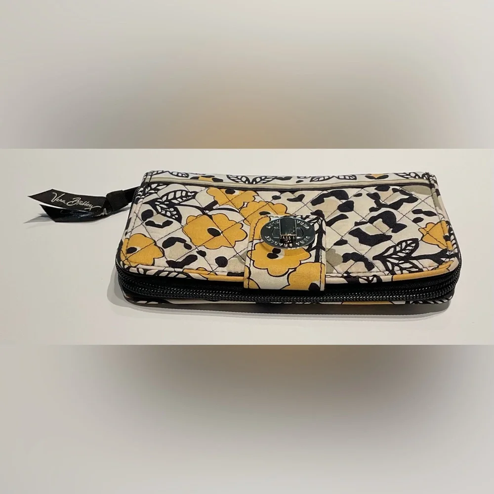 Vera Bradley Go Wild Quilted Turnkey Wallet - Picture 9 of 14